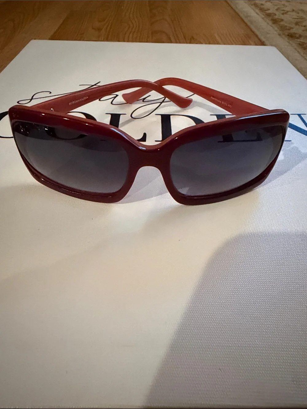 Vintage BCBG Red Women's Sunglasses